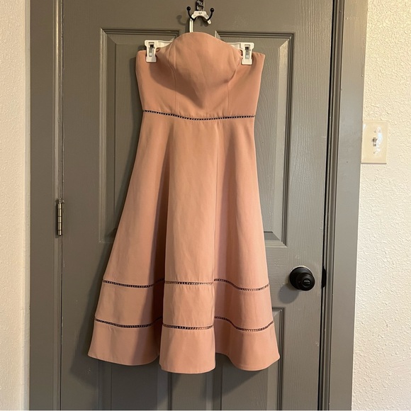 KEEPSAKE the Label Dresses & Skirts - KEEPSAKE the Label Blush Strapless Dress Travel Wedding Formal